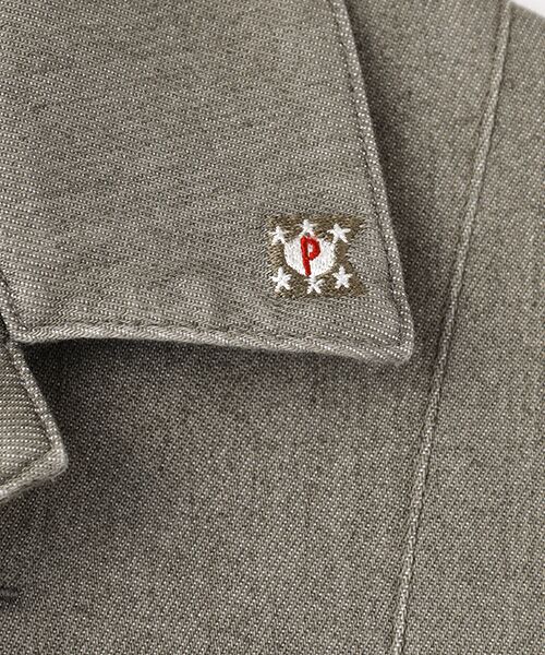 PAPAS / パパス Gジャン・デニムジャケット | 12.25ozモーションフリーストレッチ デニムブルゾン | 詳細11