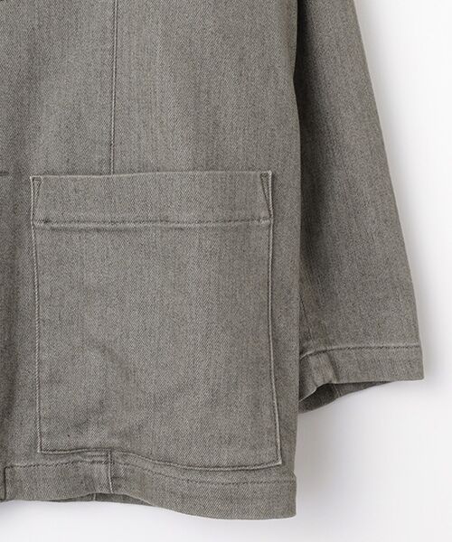 PAPAS / パパス Gジャン・デニムジャケット | 12.25ozモーションフリーストレッチ デニムブルゾン | 詳細3