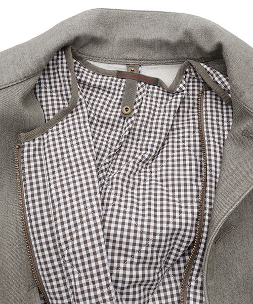 PAPAS / パパス Gジャン・デニムジャケット | 12.25ozモーションフリーストレッチ デニムブルゾン | 詳細5