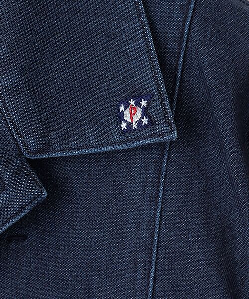 PAPAS / パパス Gジャン・デニムジャケット | 12.25ozモーションフリーストレッチ デニムブルゾン | 詳細15