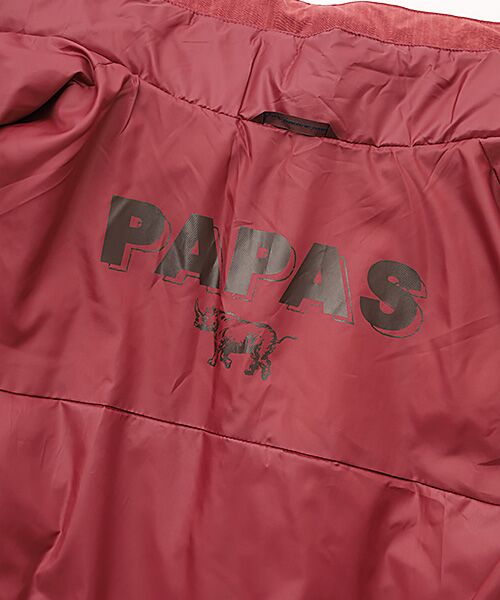 PAPAS / パパス ダウンジャケット・ベスト | リサイクルナイロンハイカウントリップストップ 3WAYブルゾン | 詳細1
