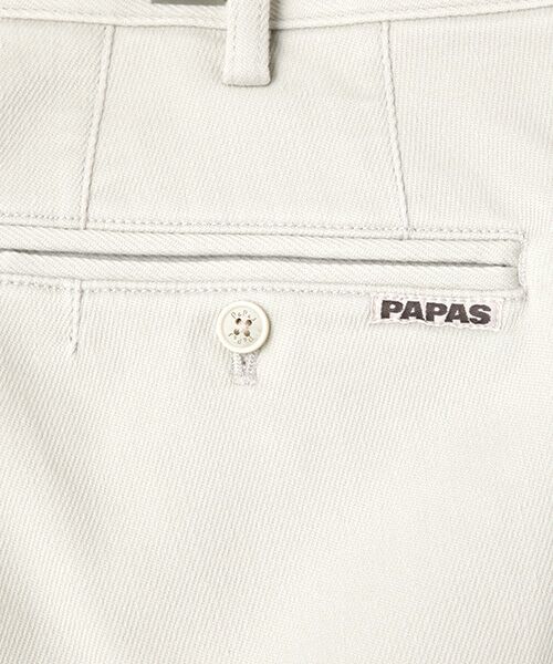 PAPAS / パパス デニムパンツ | 12.25oz モーションフリーストレッチデニム ノータックパンツ | 詳細1