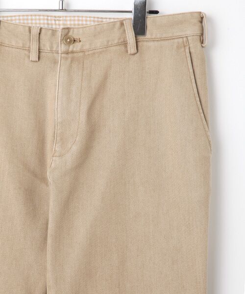 PAPAS / パパス デニムパンツ | 12.25oz モーションフリーストレッチデニム ノータックパンツ | 詳細3