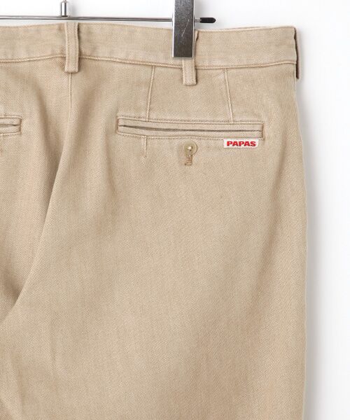 PAPAS / パパス デニムパンツ | 12.25oz モーションフリーストレッチデニム ノータックパンツ | 詳細4