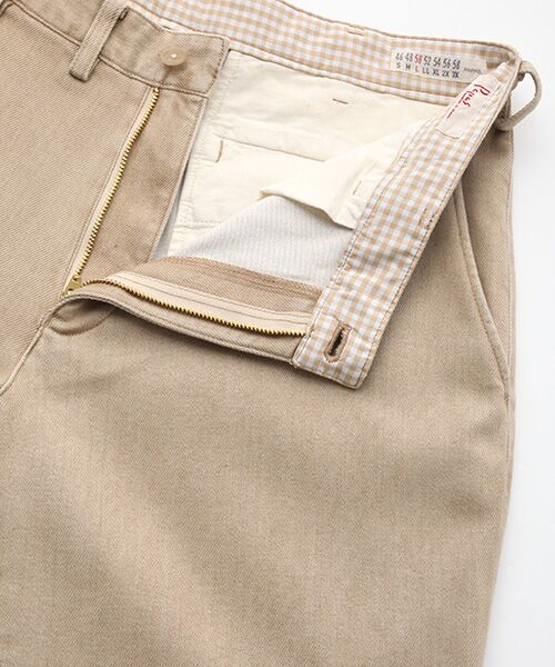 PAPAS / パパス デニムパンツ | 12.25oz モーションフリーストレッチデニム ノータックパンツ | 詳細6