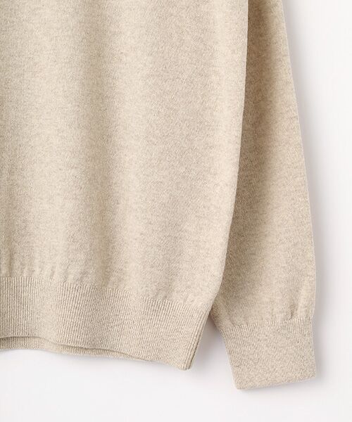 PAPAS / パパス ニット・セーター | スーパーエクストラファインウール天竺12G クルーネックセーター | 詳細3