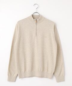 PAPAS / パパス ニット・セーター | スーパーエクストラファインウール天竺12G ハイネックセーター
