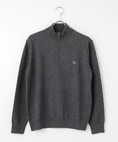 PAPAS / パパス ニット・セーター | スーパーエクストラファインウール天竺12G ハイネックセーター