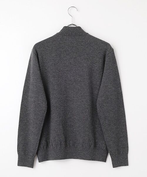 PAPAS / パパス ニット・セーター | スーパーエクストラファインウール天竺12G ハイネックセーター | 詳細3