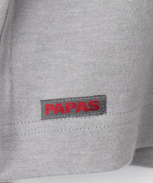 PAPAS / パパス カットソー | ソリストヒートベア天竺表起毛 ハイネックカットソー | 詳細5