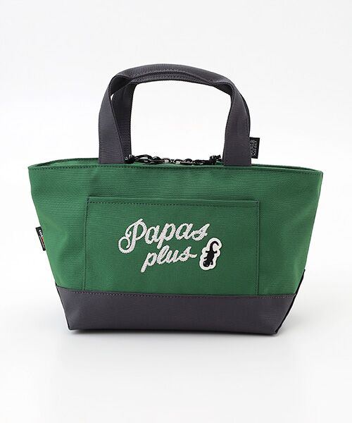 PAPAS / パパス トートバッグ | コーデュラエコメイドキャンバス ラウンドトートバッグ | 詳細1