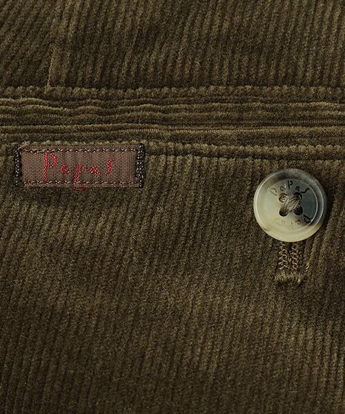 PAPAS / パパス その他パンツ | カシミヤ混アルティメイトミジンコールストレッチ ノータックパンツ | 詳細7