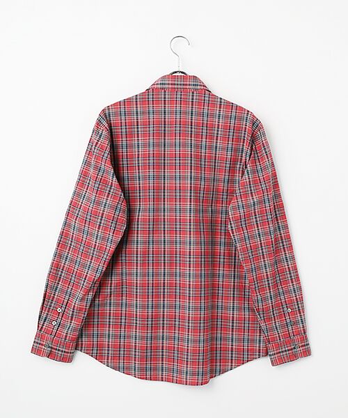 PAPAS / パパス シャツ・ブラウス | 高密度タータンチェックシャツ | 詳細1