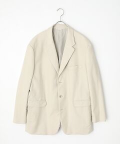 PAPAS / パパス テーラードジャケット | コットンストレッチリクラインドクロス ジャケット