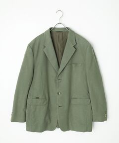 PAPAS / パパス テーラードジャケット | コットンストレッチリクラインドクロス ジャケット