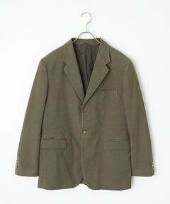 PAPAS / パパス テーラードジャケット | コットンストレッチリクラインドクロス ジャケット