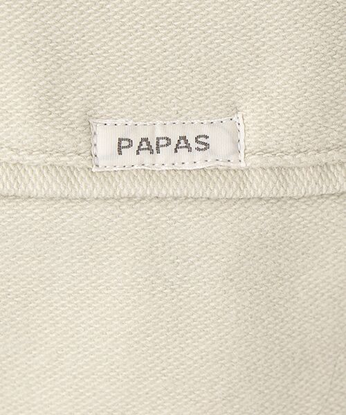 PAPAS / パパス テーラードジャケット | コットンストレッチリクラインドクロス ジャケット | 詳細1