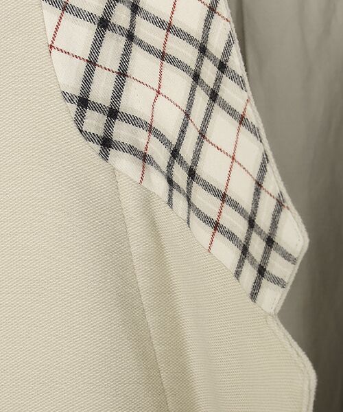 PAPAS / パパス テーラードジャケット | コットンストレッチリクラインドクロス ジャケット | 詳細2