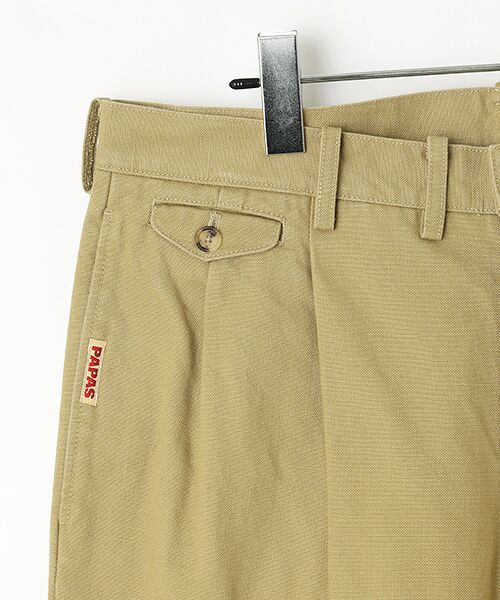 PAPAS / パパス その他パンツ | ヘヴィセルヴィッチダック2タックパンツ | 詳細2