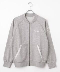 PAPAS / パパス ブルゾン | ストレッチ裏毛 ブルゾン