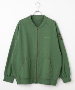 PAPAS / パパス ブルゾン | ストレッチ裏毛 ブルゾン