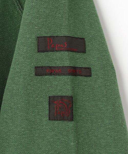 PAPAS / パパス ブルゾン | ストレッチ裏毛 ブルゾン | 詳細11