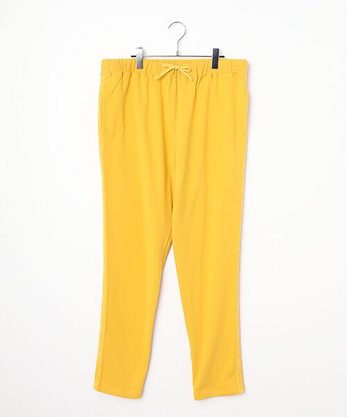 PAPAS / パパス その他パンツ | ストレッチ裏毛 スウェットパンツ（イエロー）