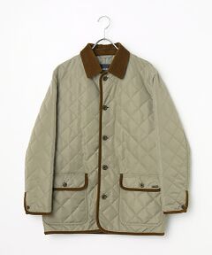 PAPAS / パパス ブルゾン | ナイロンオックス撥水・裏シレー キルティングブルゾン