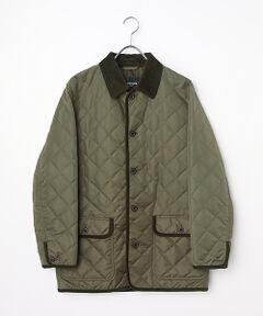 PAPAS / パパス ブルゾン | ナイロンオックス撥水・裏シレー キルティングブルゾン