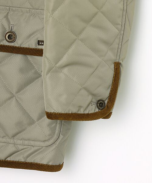 PAPAS / パパス ブルゾン | ナイロンオックス撥水・裏シレー キルティングブルゾン | 詳細3