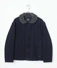 PAPAS / パパス ブルゾン | 8ウェール綿/ウールコーデュロイ ブルゾン