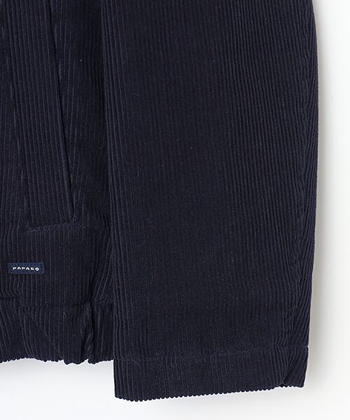 PAPAS / パパス ブルゾン | 8ウェール綿/ウールコーデュロイ ブルゾン | 詳細3