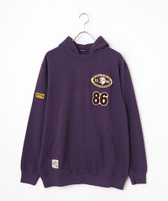 PAPAS / パパス パーカー | セントラル裏毛 ワッペンパーカー