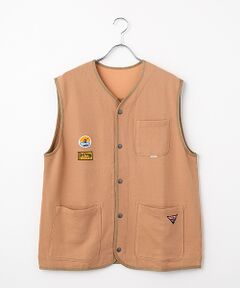 PAPAS / パパス ベスト | セントラル裏毛 スウェットベスト