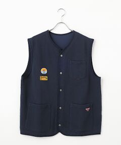 PAPAS / パパス ベスト | セントラル裏毛 スウェットベスト