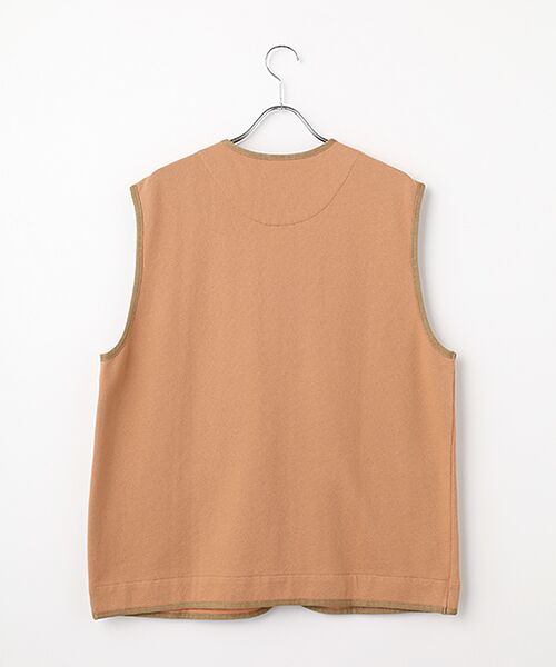 PAPAS / パパス ベスト | セントラル裏毛 スウェットベスト | 詳細1