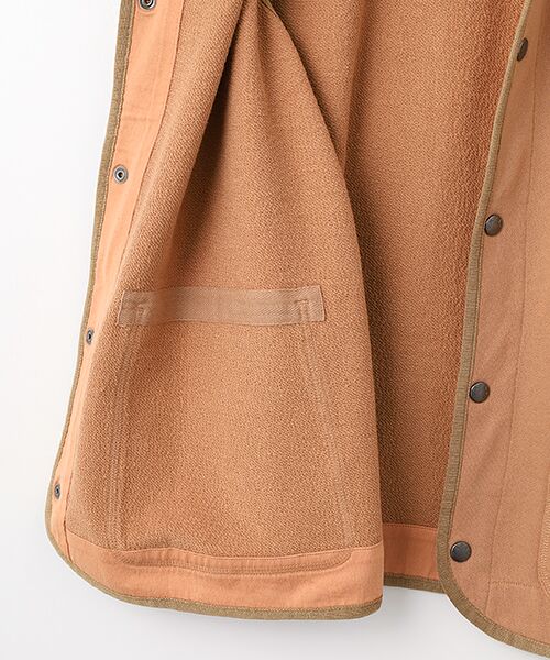 PAPAS / パパス ベスト | セントラル裏毛 スウェットベスト | 詳細4