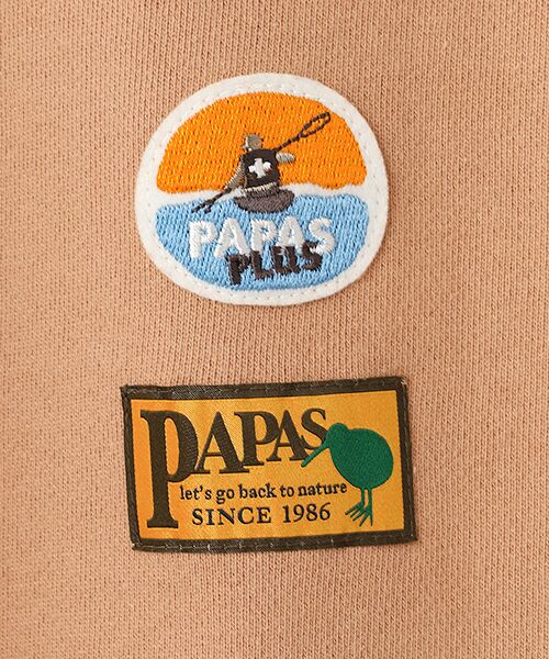 PAPAS / パパス ベスト | セントラル裏毛 スウェットベスト | 詳細5