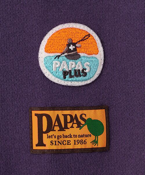 PAPAS / パパス ベスト | セントラル裏毛 スウェットベスト | 詳細7