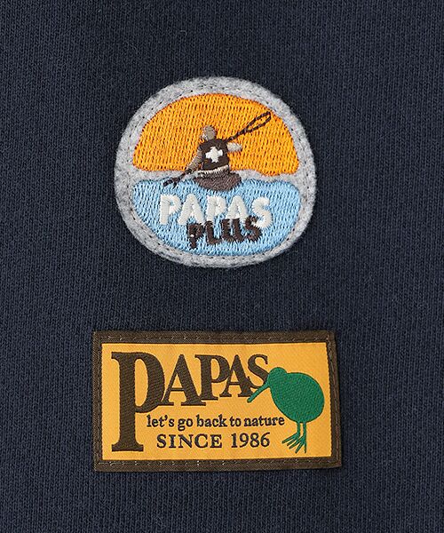 PAPAS / パパス ベスト | セントラル裏毛 スウェットベスト | 詳細9