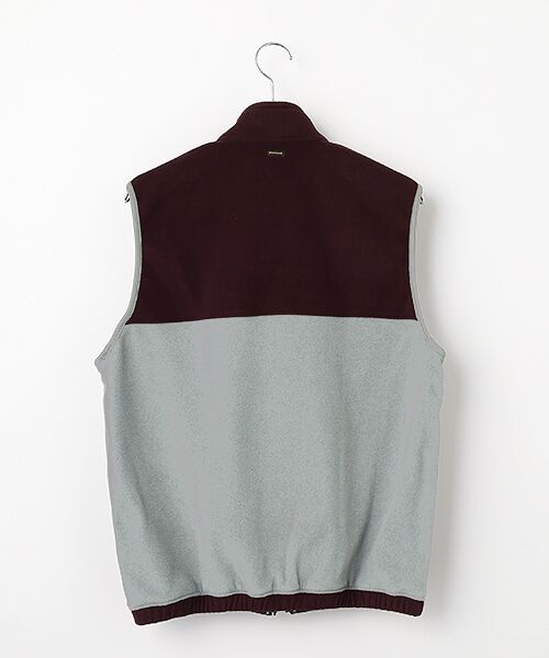 PAPAS / パパス ベスト | ポーラテックマイクロフリース スタンドカラーベスト | 詳細1