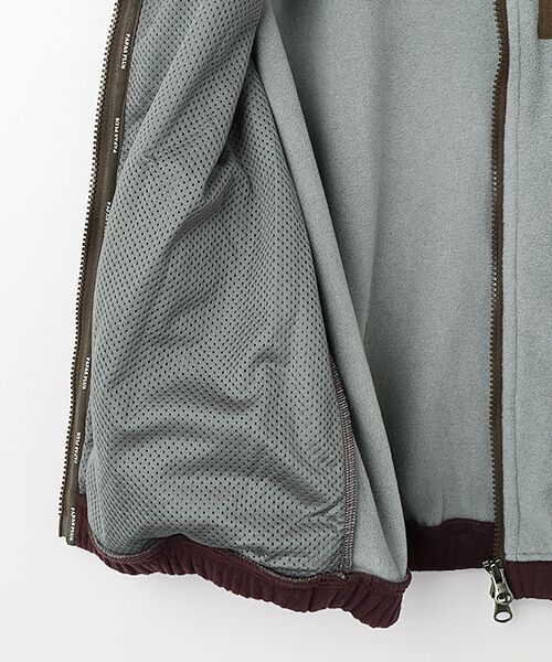 PAPAS / パパス ベスト | ポーラテックマイクロフリース スタンドカラーベスト | 詳細5