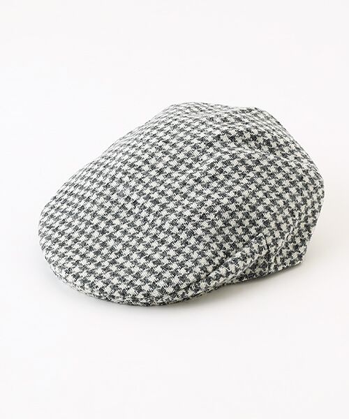 PAPAS / パパス ハンチング・キャスケット・ベレー帽 | <HARRIS TWEED>ハンチング（グレー系ガンクラブ）