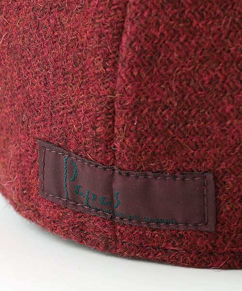 PAPAS / パパス ハンチング・キャスケット・ベレー帽 | <HARRIS TWEED>ハンチング | 詳細4