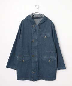 PAPAS / パパス その他アウター | モンサンミッシェルデニム ハーフコート