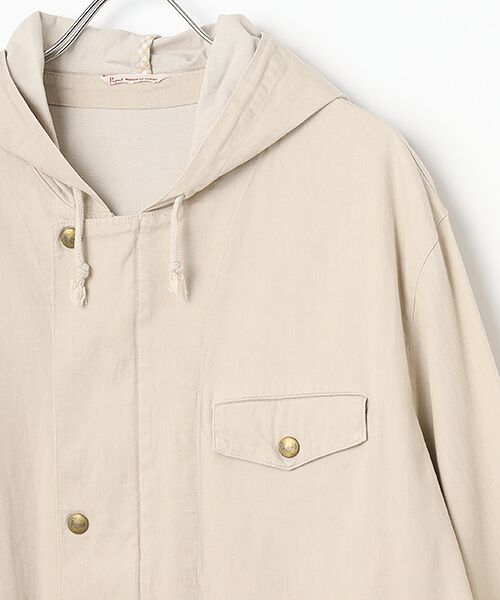 PAPAS / パパス その他アウター | モンサンミッシェルデニム ハーフコート | 詳細2