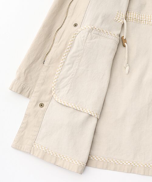 PAPAS / パパス その他アウター | モンサンミッシェルデニム ハーフコート | 詳細5