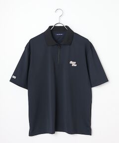 PAPAS / パパス ポロシャツ | ベアスムース ハーフジップポロシャツ