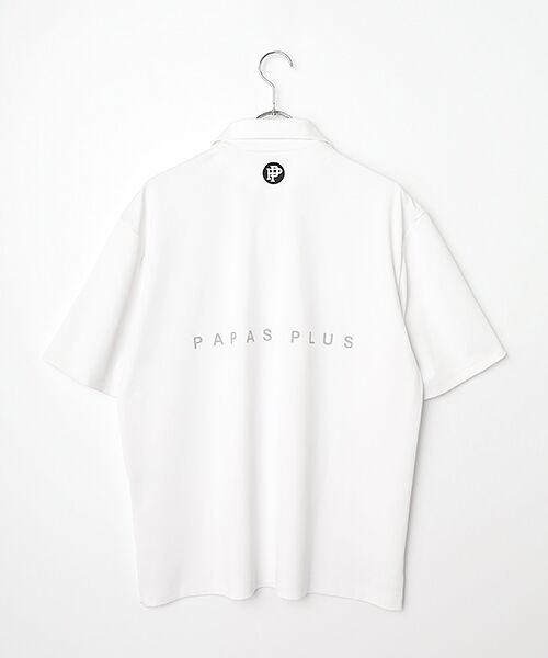 PAPAS / パパス ポロシャツ | ベアスムース ハーフジップポロシャツ | 詳細1