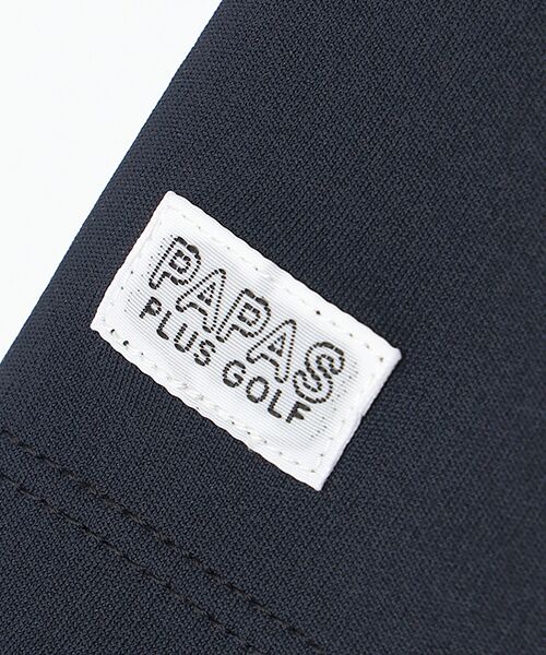 PAPAS / パパス ポロシャツ | ベアスムース ハーフジップポロシャツ | 詳細7